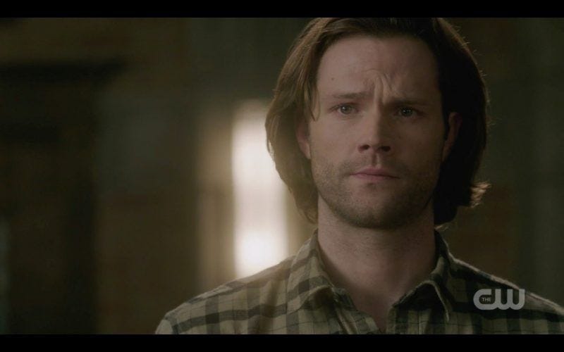 sam winchester we uses his grace to heal him gabriel spn