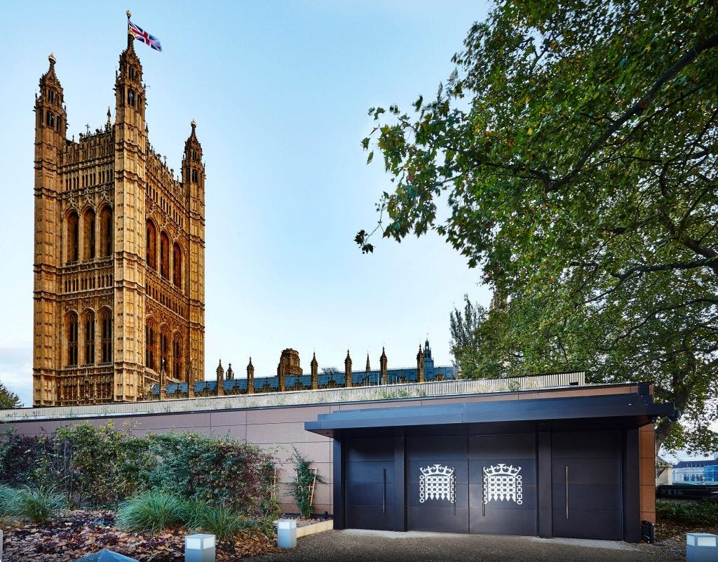 Steel Security Door installation at Houses of Parliament