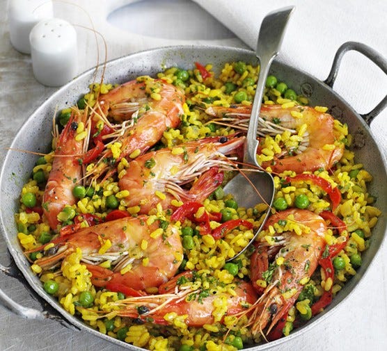 Seafood Paella Recipe