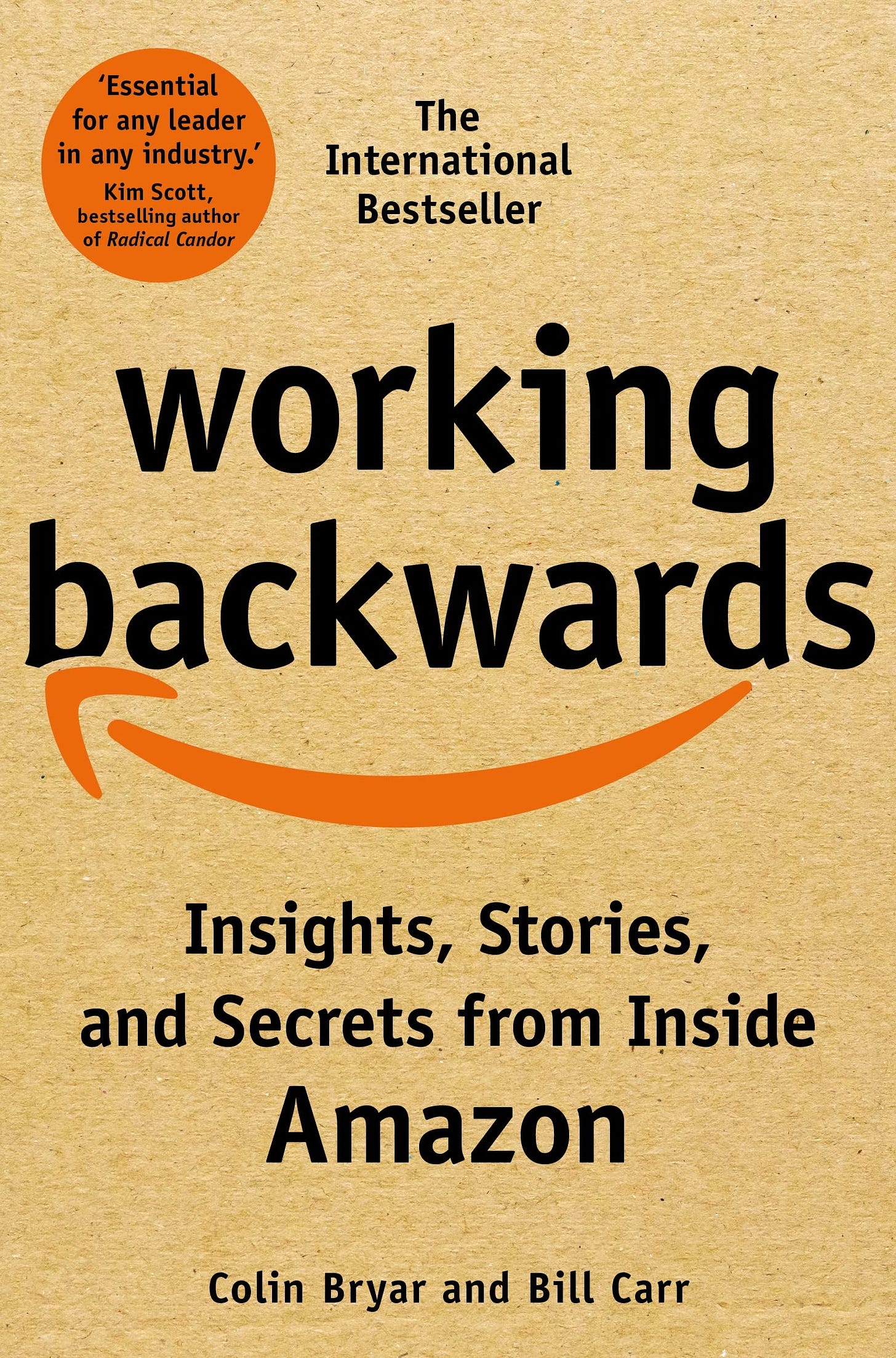 Working Backwards: Insights, Stories, and Secrets from Inside Amazon:  Amazon.co.uk: Bryar, Colin, Carr, Bill: 9781529033847: Books