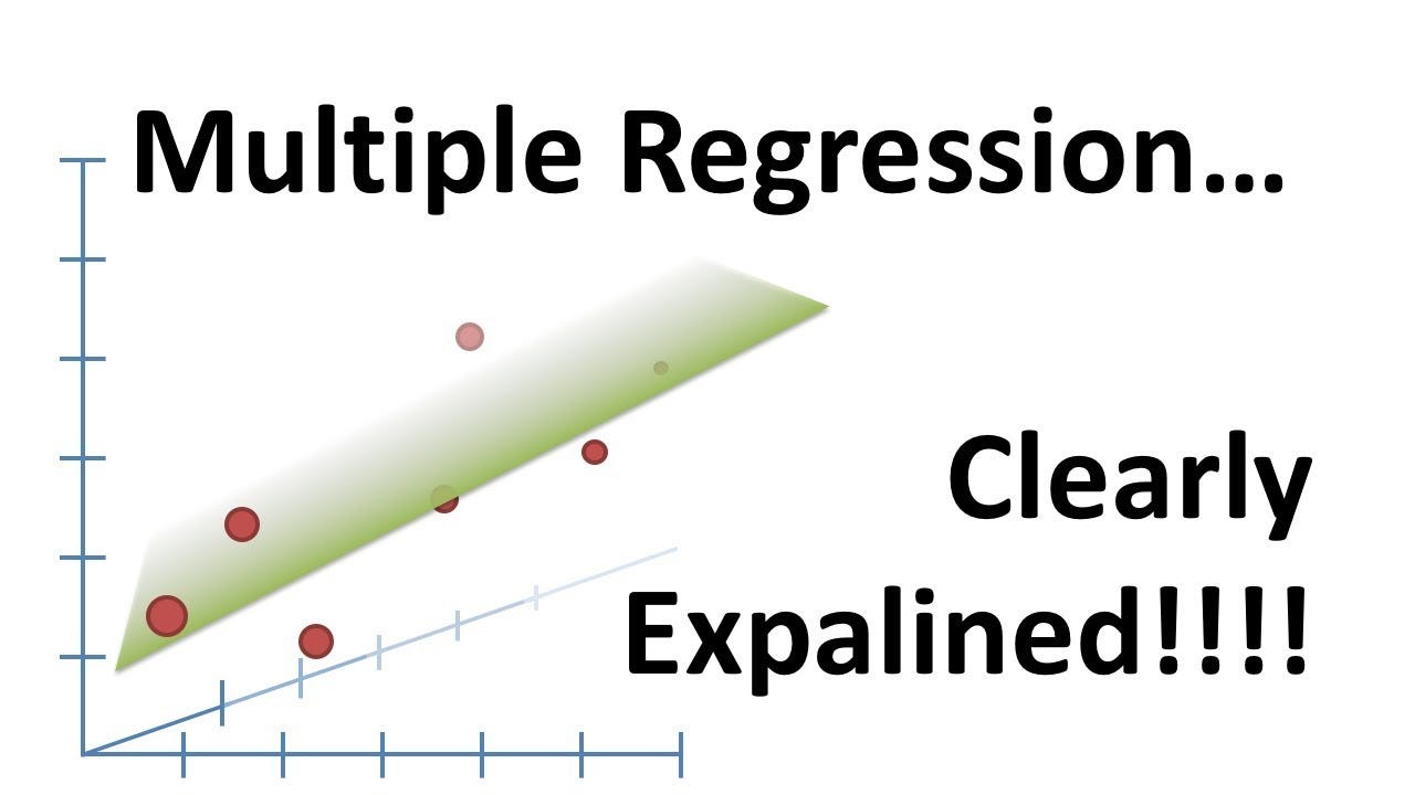 Multiple Regression, Clearly Explained!!!