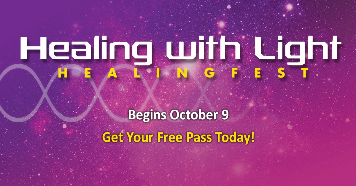 Healing with Light Healingfest--started Monday