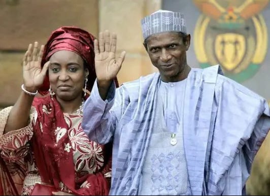 Former Nigeria First Lady urges FG to complete Yar’Adua’s e-library project