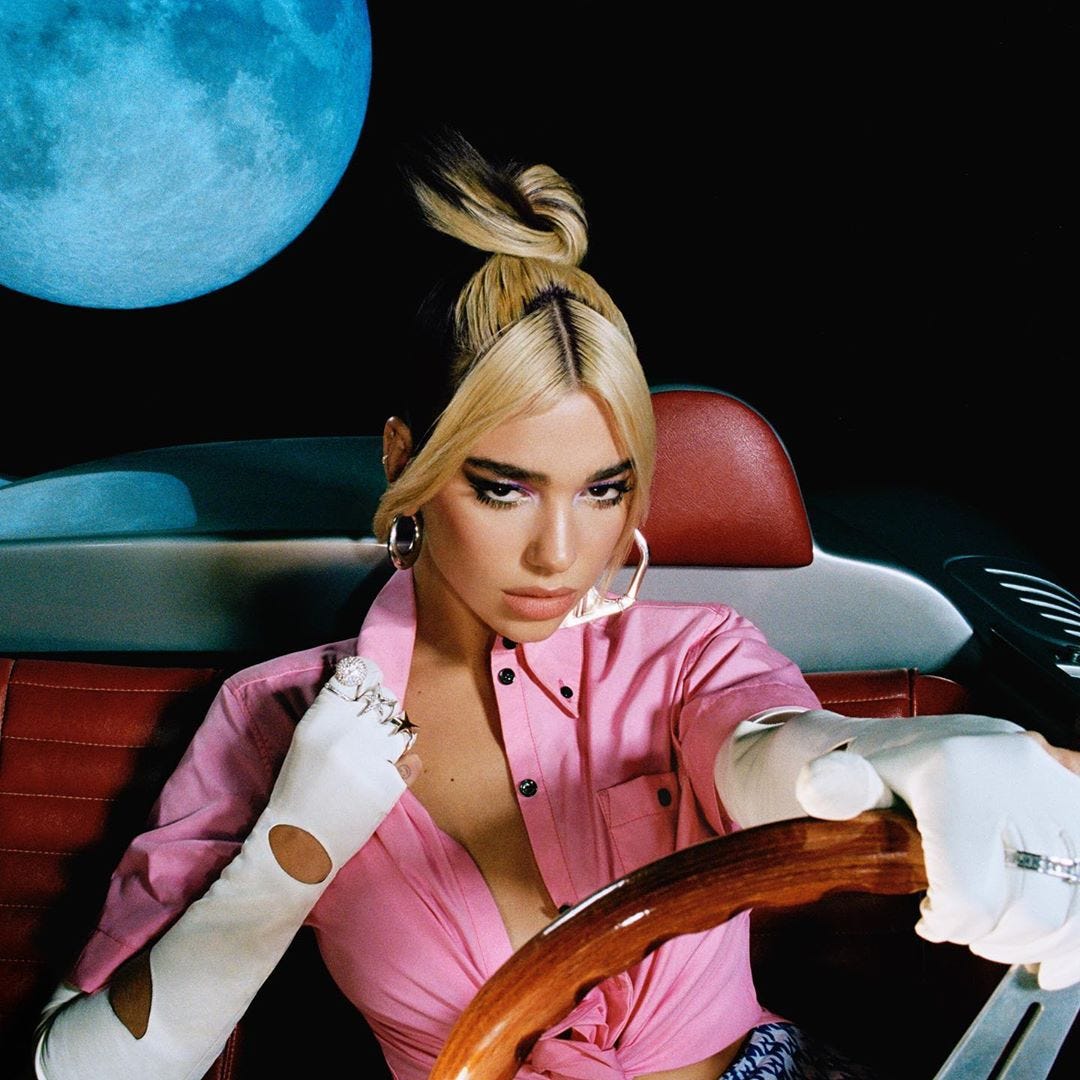 Dua Lipa's New Album Artwork Is a Retro-Modern Mash Up | Vogue