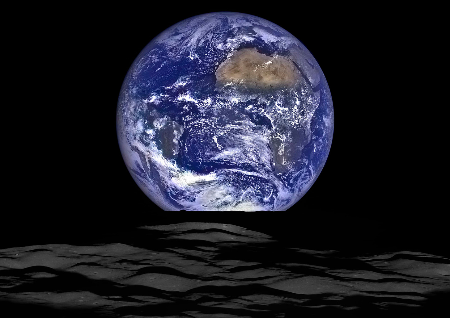 Portraits of the Earth-Moon System - The Atlantic