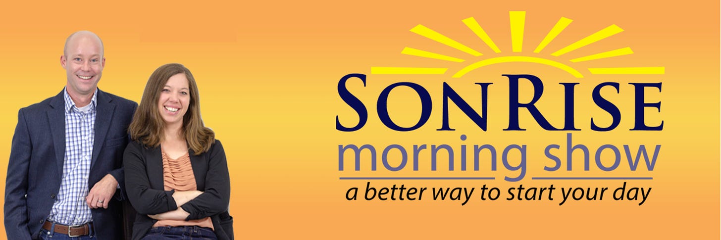 Saintnook Interview on the Sonrise Morning Show