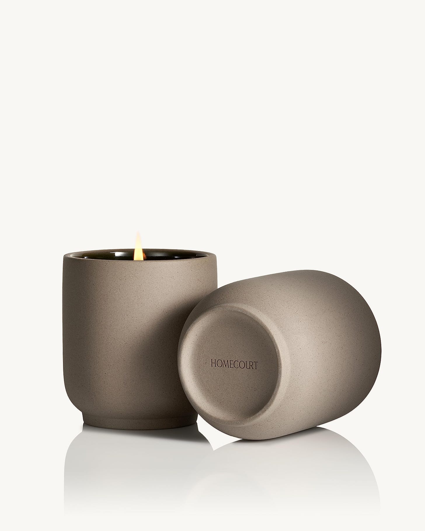 Amazon.com: Homecourt Luxury Candle - 60-Hour Burn Time, Reusable  Kiln-Fired Ceramic Vessel - 8 Oz Neroli Leaf : Home & Kitchen