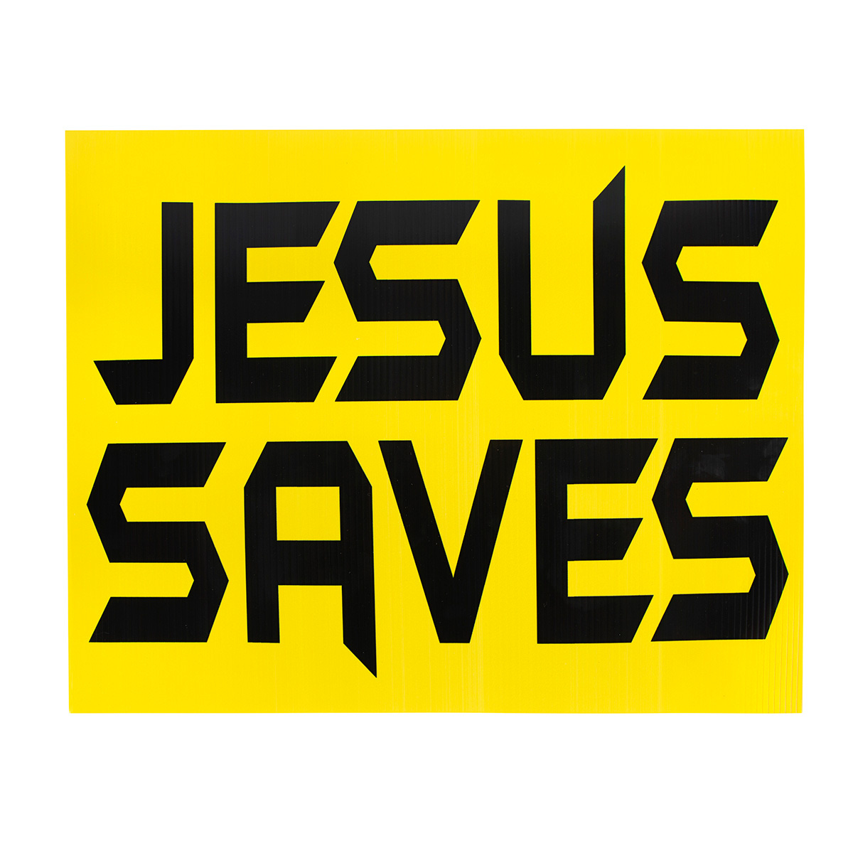 JESUS SAVES Bumper Sticker - Jesus Saves Signs