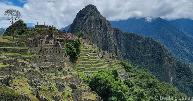 Picture of Machu Picchu in Peru