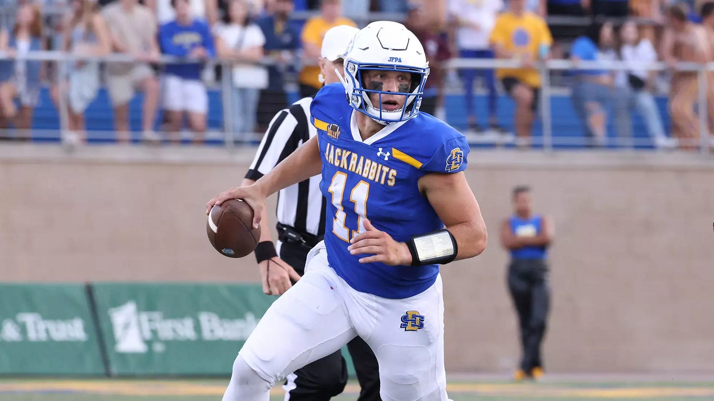 Mark Gronowski - 2024 - Football - South Dakota State University Athletics