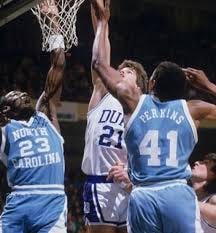 Back in the day. North Carolina v. Duke has always been THE game every  player and coach was honored and privileged to be part of. Nothing like it.  @dukembb @unc_basketball @espn @collegegameday