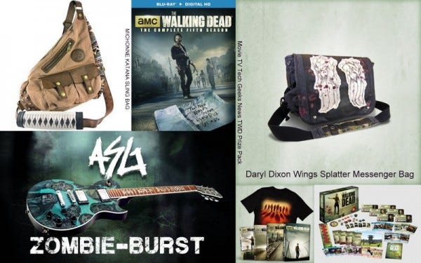 the walking dead movie tv tech geeks giveaway 20125