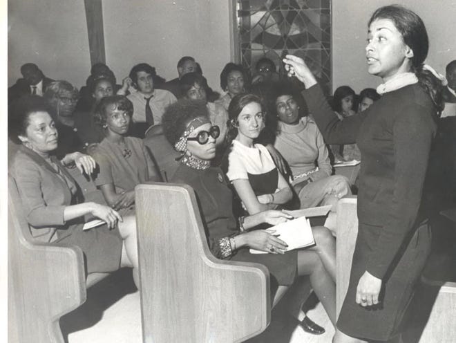 Miriam DeCosta-Willis met with other grassroots activists to organize protests, such as Black Mondays, her family said. Miriam DeCosta-Willis met with other grassroots activists to organize protests, such as Black Mondays, her family said.