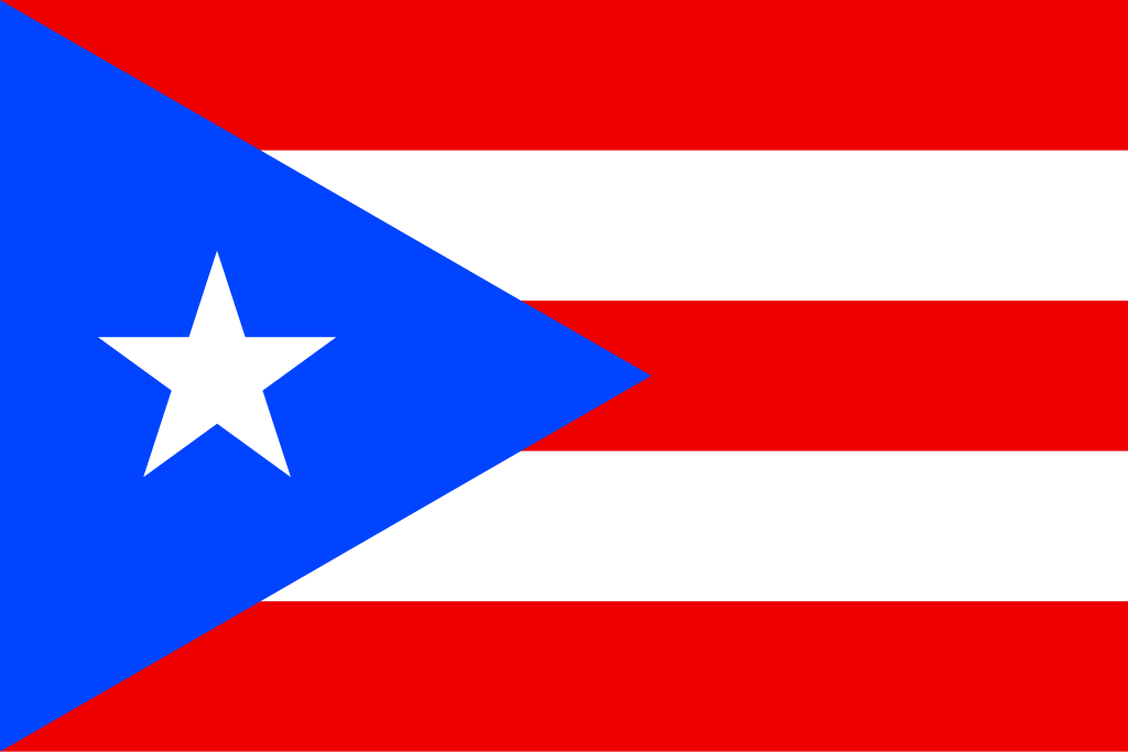 Image of the flag of The Commonwealth of Puerto Rico
