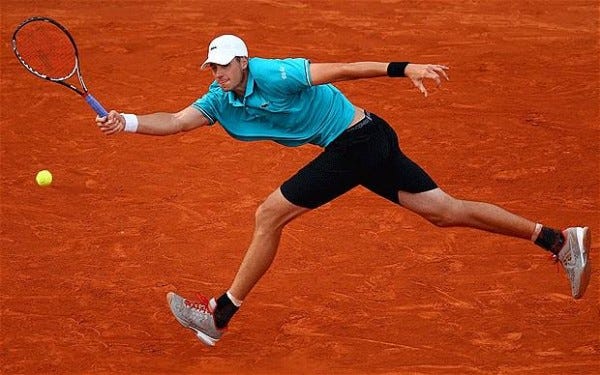 john isner going hard for 2015 rome masters open