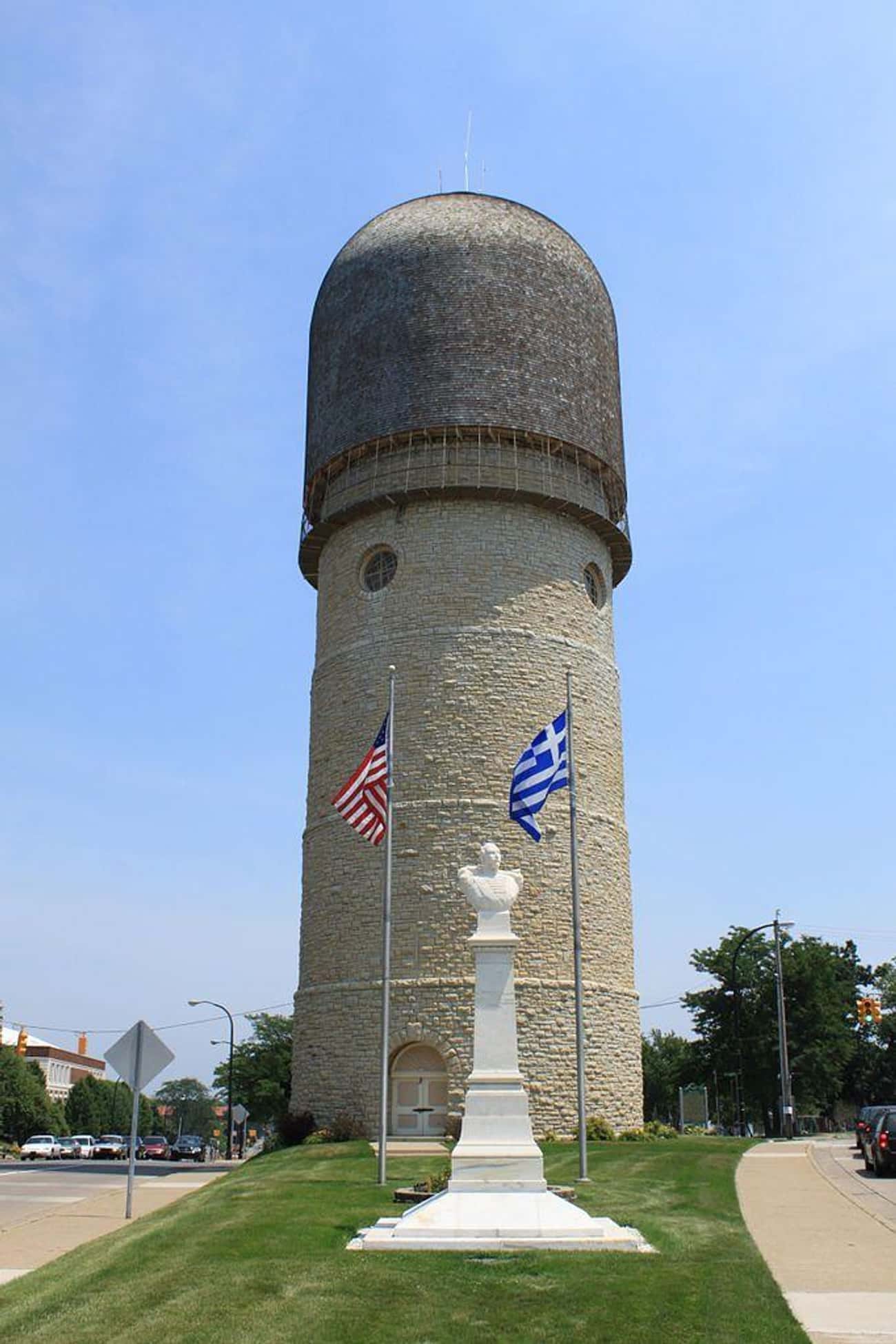 Ypsilanti Water Tower In Michigan