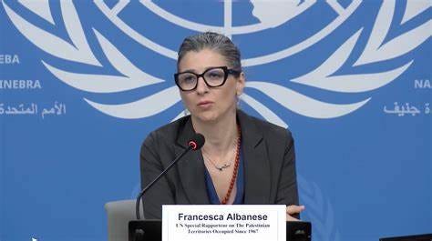 UN's Albanese says "monstrosity" of Israeli crimes in Gaza grounds to conclude genocide ...