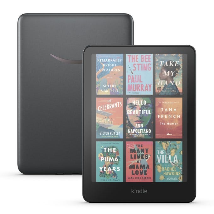 Amazon Kindle finally gets color | TechCrunch