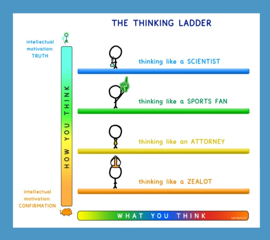 The Thinking Ladder graphic