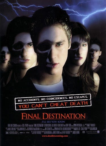 Final Destination Movie Poster (#1 of 5) - IMP Awards