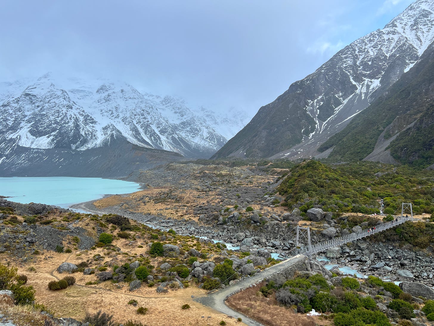 Aoraki Mount Cook New Zealand Brian Madden First Friday Newsletter Art Studio