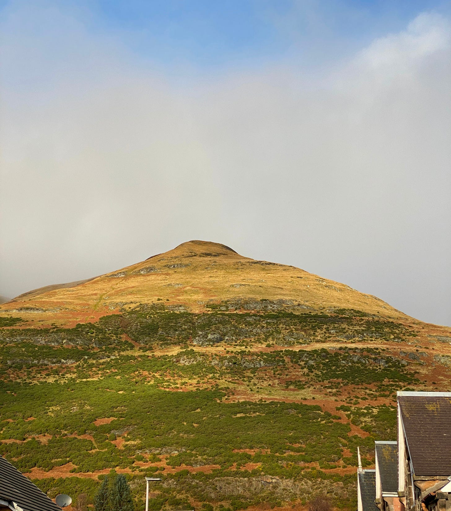 A peak of the Ochils in Alva