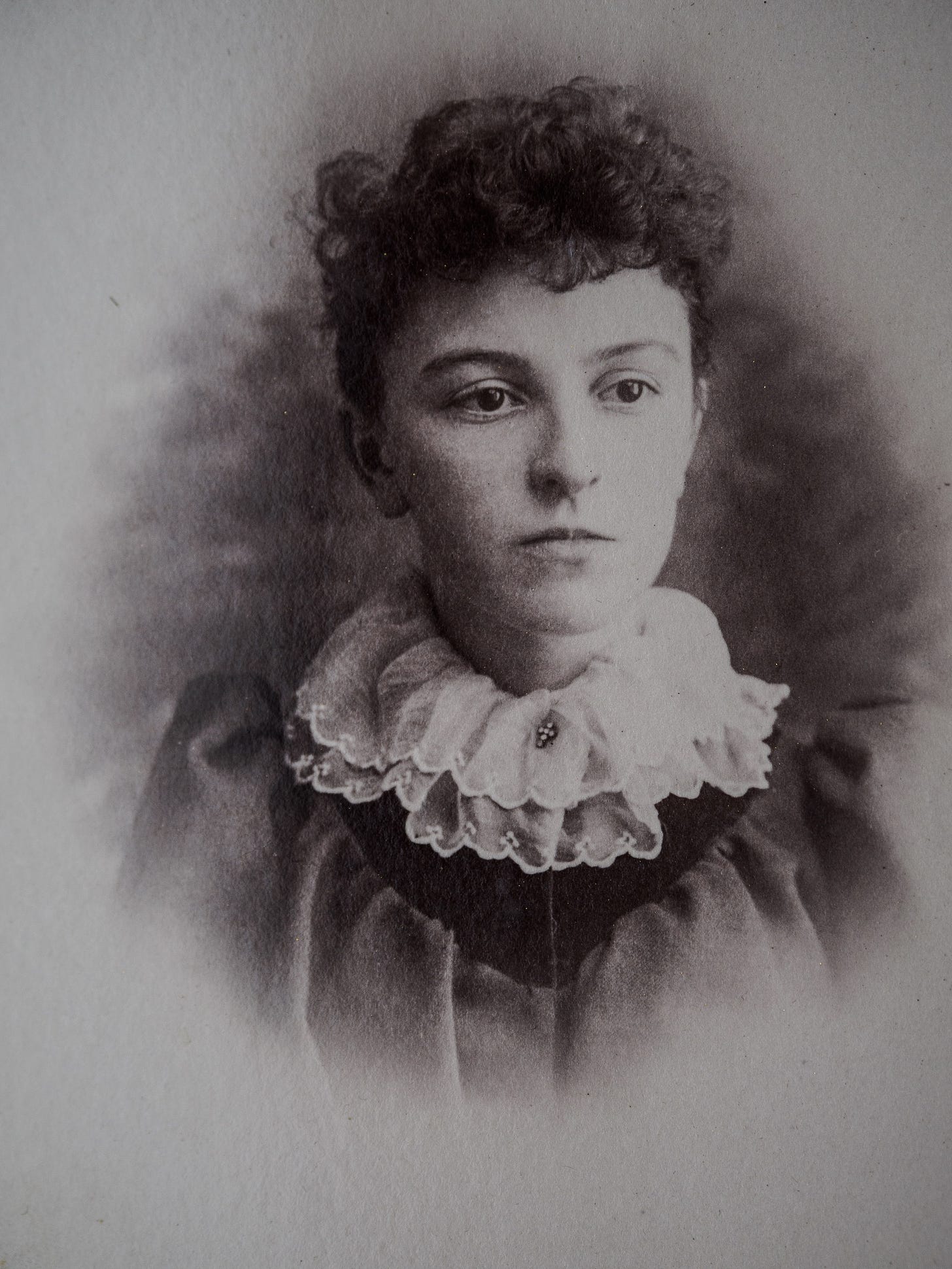 Early photo of a young woman