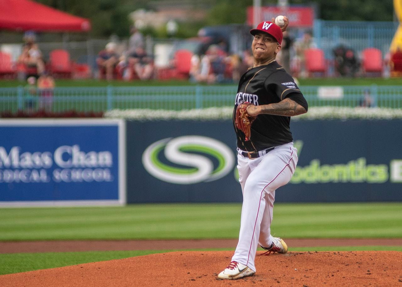 Bryan Mata labors in Triple-A debut, WooSox bullpen implodes in 14-3 loss  to Buffalo - masslive.com