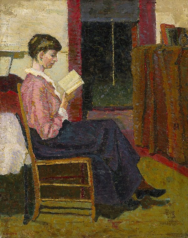 The reader, 1916 by Grace Cossington Smith :: The Collection :: Art ...