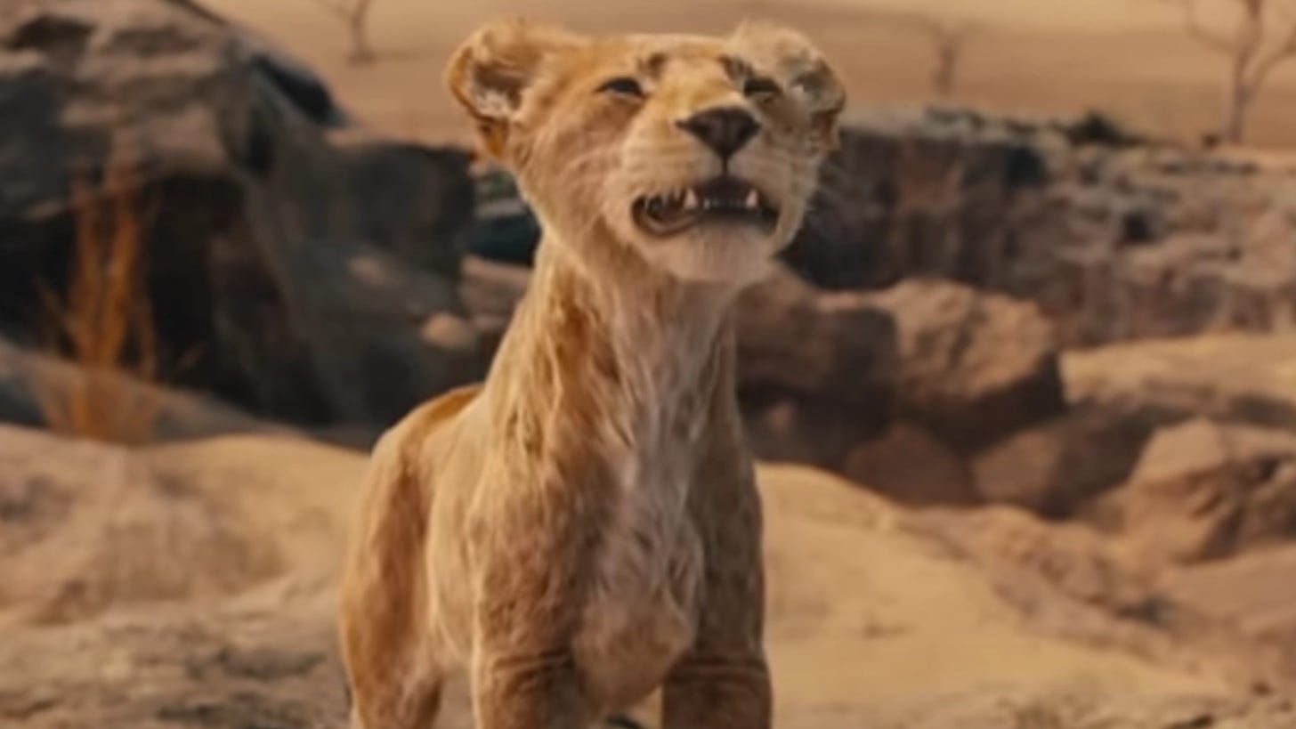 Disney desliga comentários do Rei Leão Mufasa