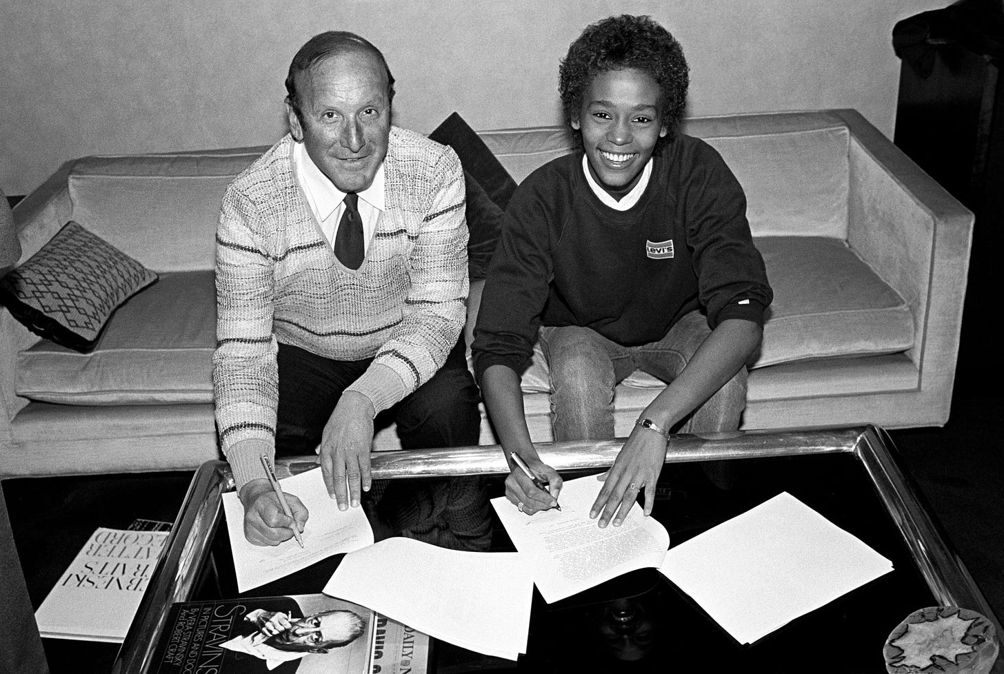 Production of a Lifetime: Whitney Houston and Clive Davis - The New York  Times