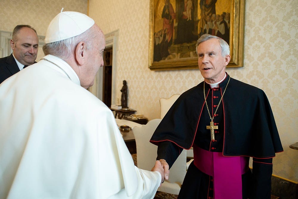 Pope removes Texas bishop who’s been a frequent Francis critic