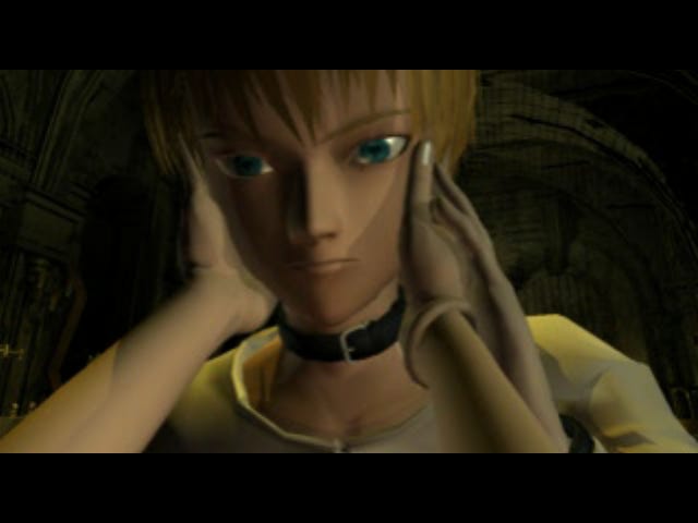 Lilia holding Rion's face