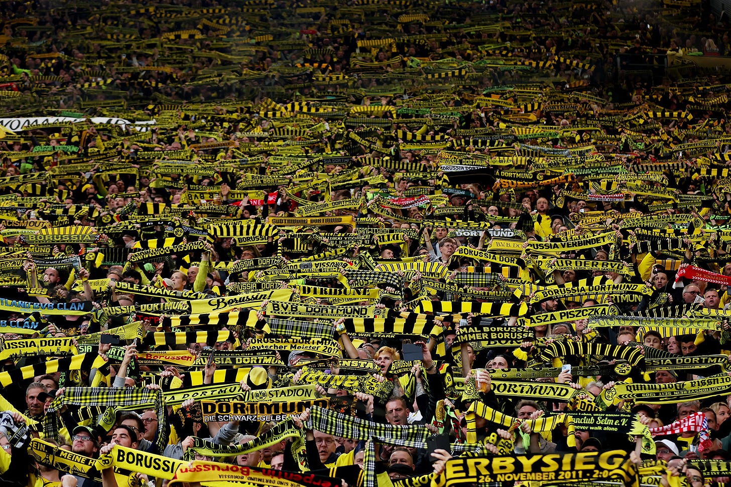 Dortmund supporters