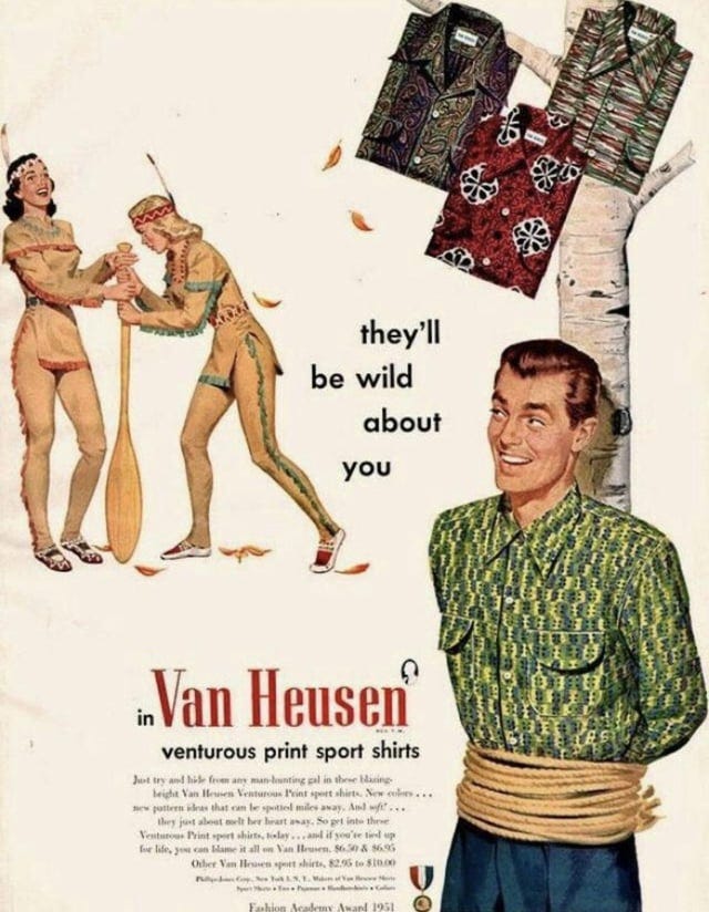 1951 Van Heusen Shirts Ad. : r/vintageads