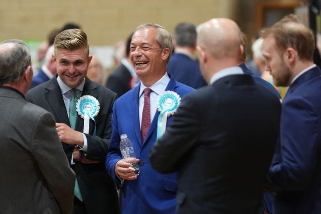 Nigel Farage elected in Clacton for Reform UK as Tories suffer losses in  Essex - BBC News