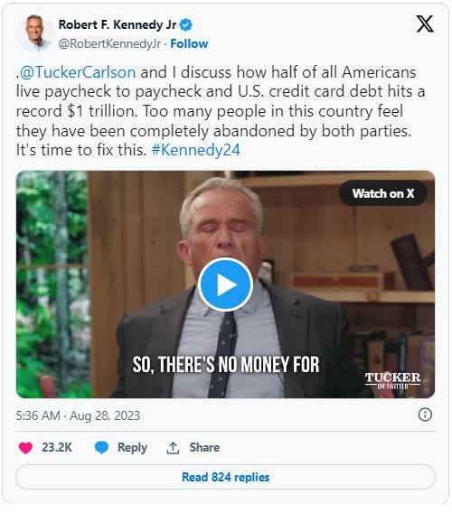 robert f kennedy jr tweet