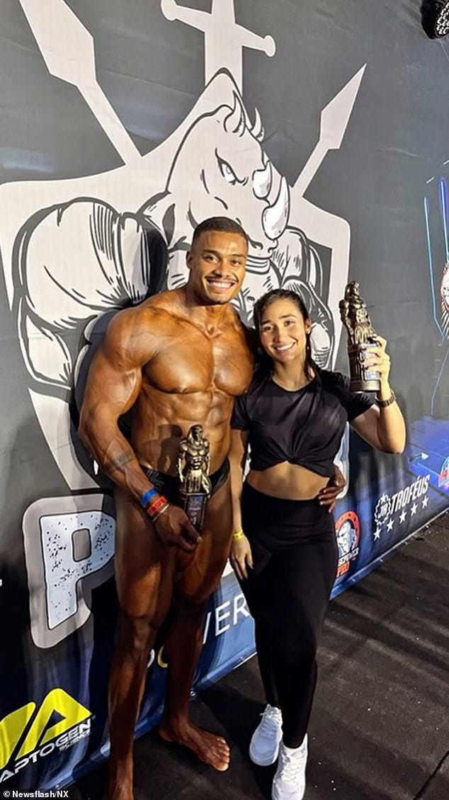 Wanderson da Silva Moreira, 30, suffered a suspected heart attack on Saturday while competing in the annual Pantanal bodybuilding championship