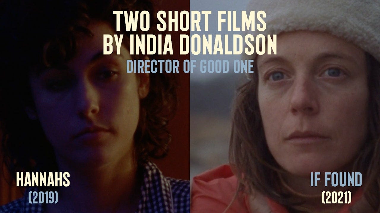 Two Short Films by India Donaldson