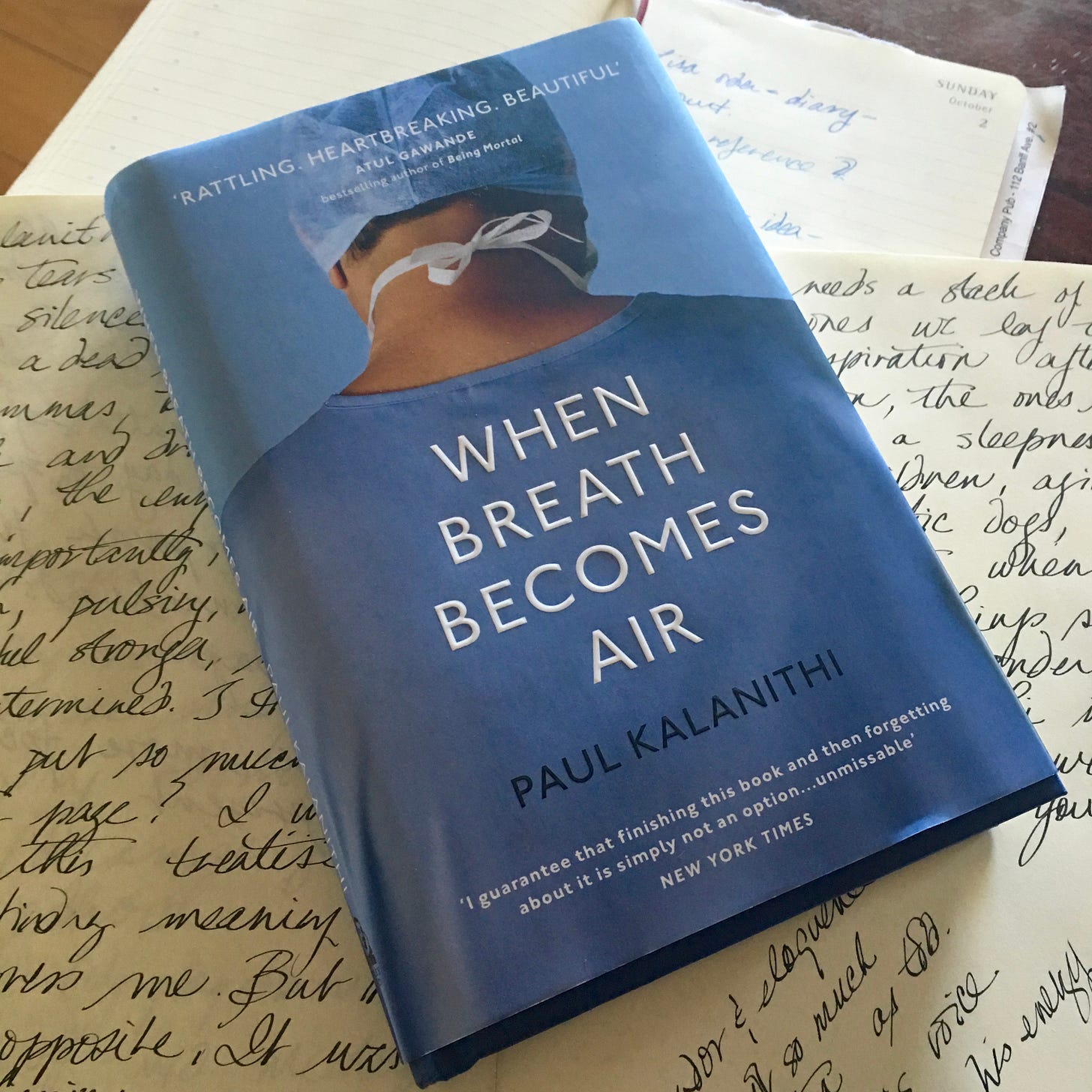 When Breath Becomes Air by Paul Kalanithi - Kirsten Fogg