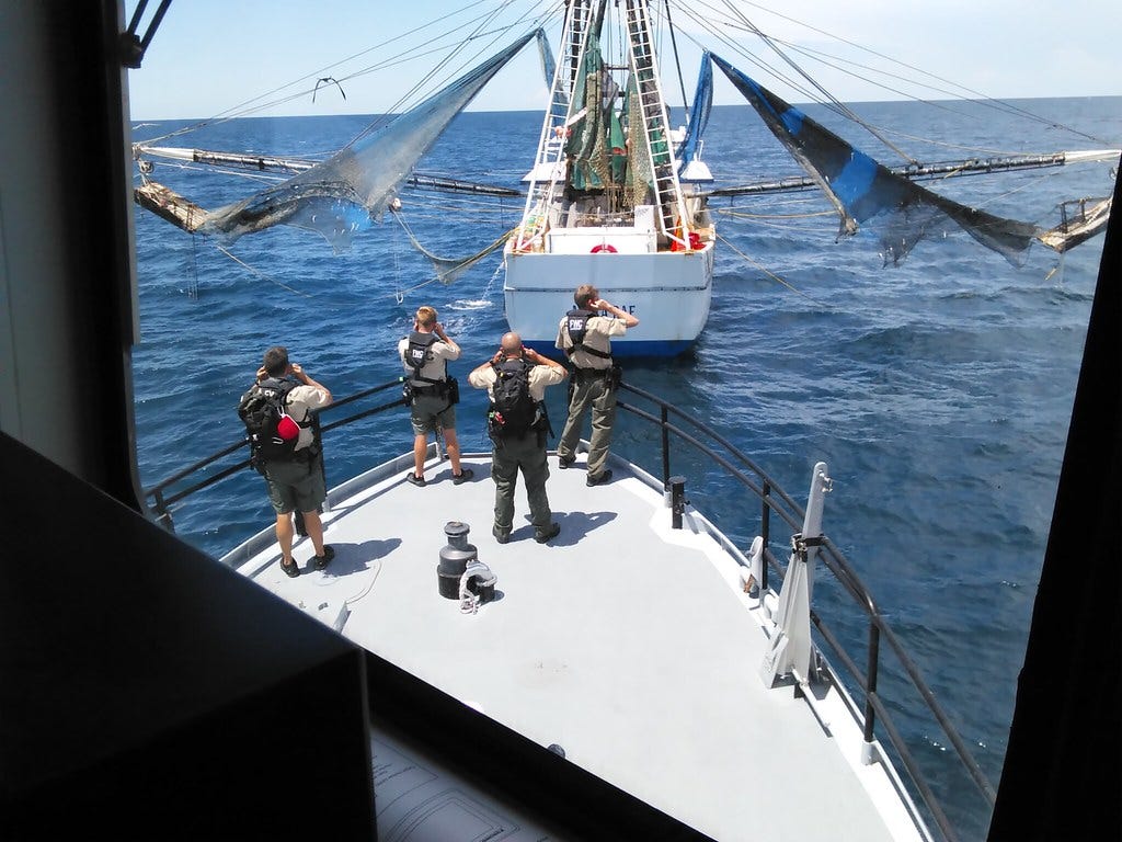 Fisheries inspection | FWC Law Enforcement staff on the bow … | Flickr Fisheries inspection | FWC Law Enforcement staff on the bow … | Flickr