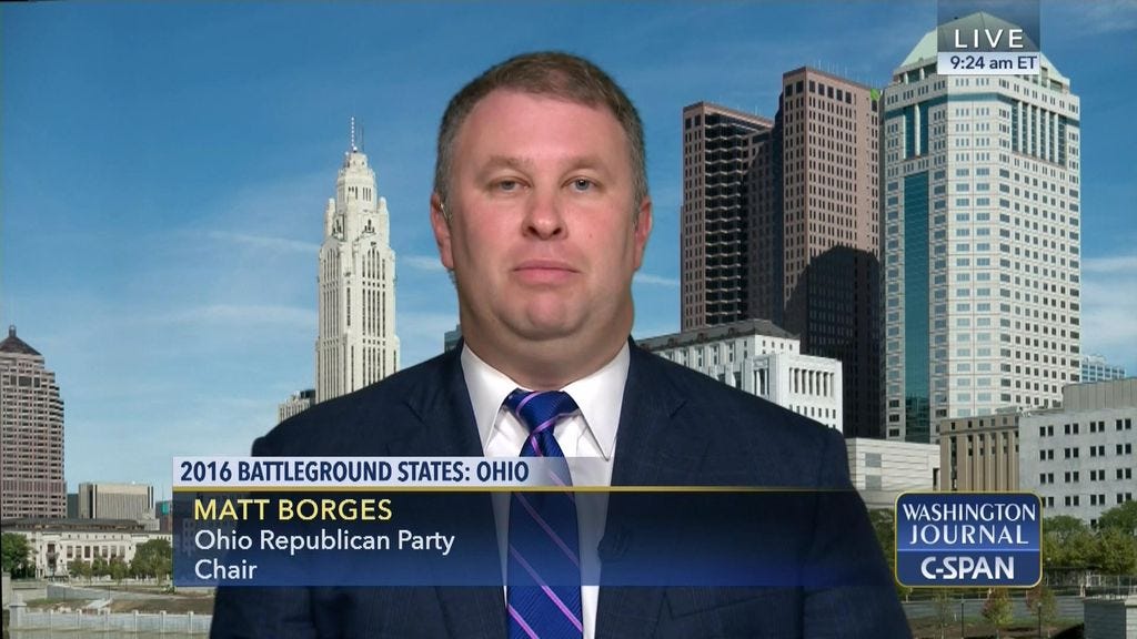 Matt Borges on Ohio as a Battleground State | C-SPAN.org