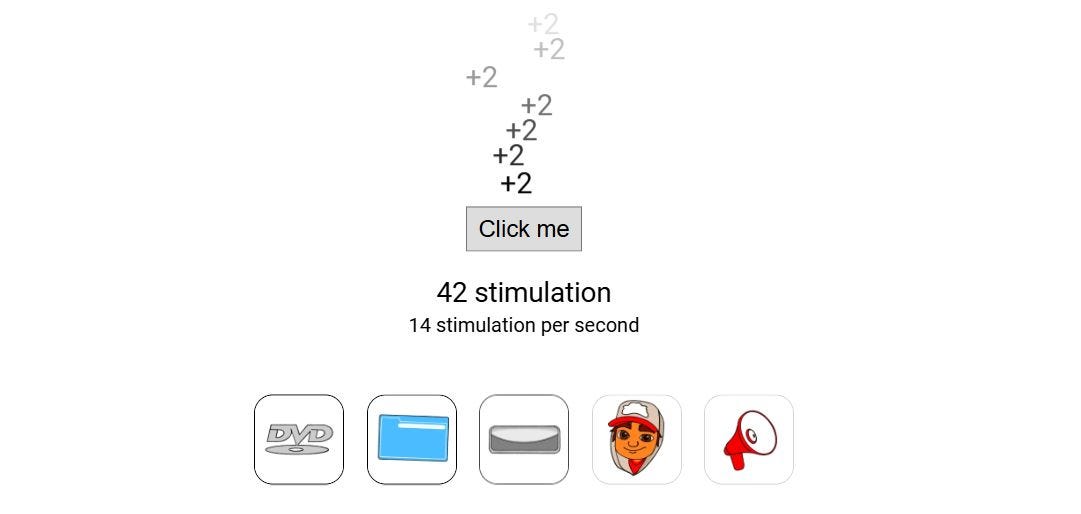 Stimulation Clicking