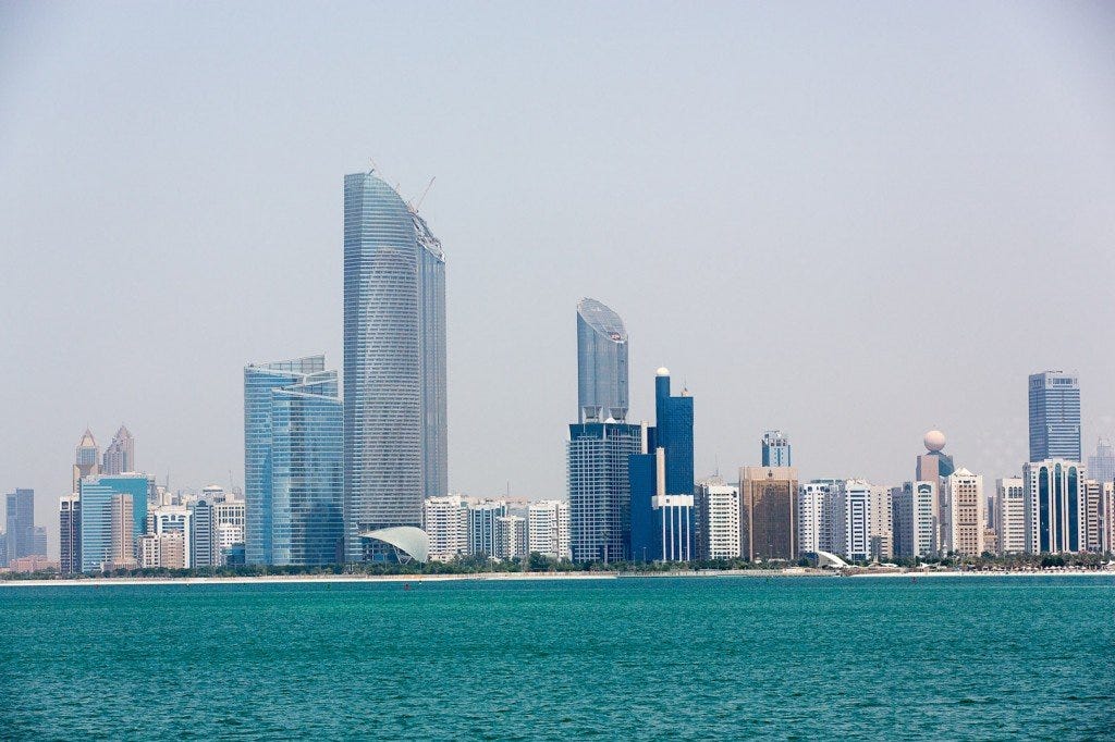 Abu Dhabi Corniche. Image by Patrick Keogh via Flickr