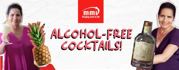 Alcohol free cocktails FooDiva MMI