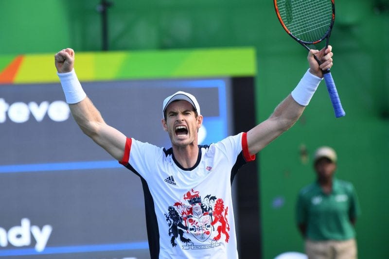 andy murray at rio olympics