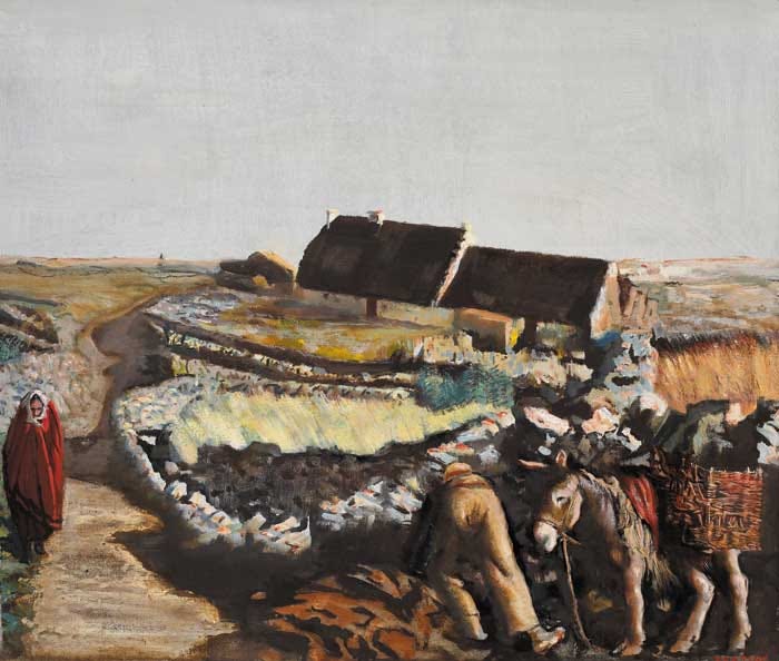 THE WIND THAT SHAKES THE BARLEY, 1941 by Seán Keating PPRHA HRA HRSA (1889-1977) PPRHA HRA HRSA (1889-1977) at Whyte's Auctions