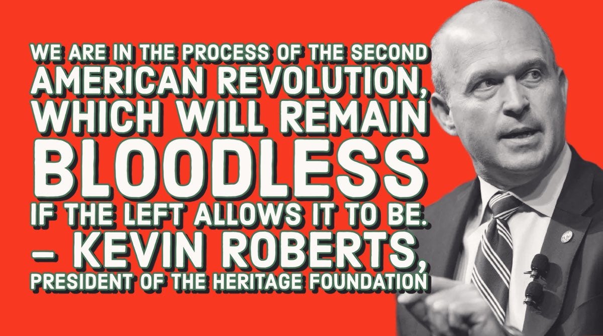 NYCC AA B13 🅓🅔🅘 🅲🆁🆃 🄱🄻🄼 🥥 🌴 on X: "If any Black person was  spouting the same exact fascist, traitorous, violent threats as Kevin  Roberts of the Heritage Foundation, they'd be