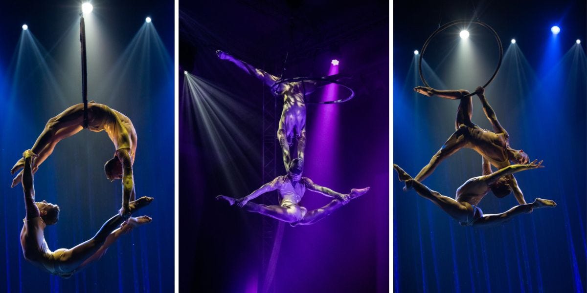 In sex we trust' say the acrobats in 'AirOtic Soirée' - DC Theater Arts