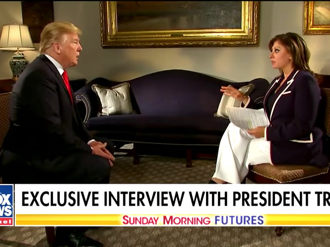 Fox News' Maria Bartiromo Slammed for Her Interview With Trump